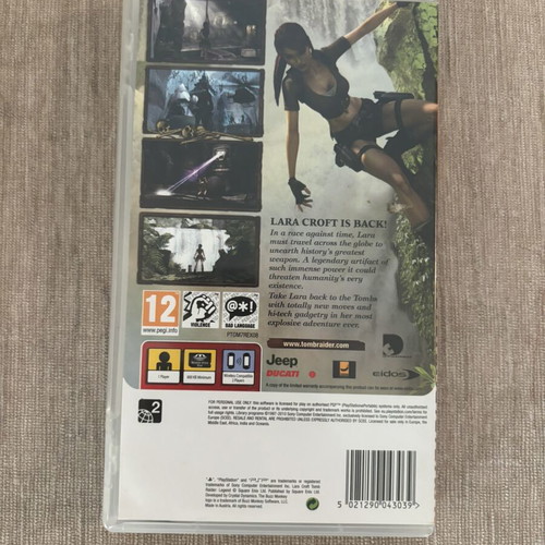 Tomb Raider Legend PSP game used, English version complete