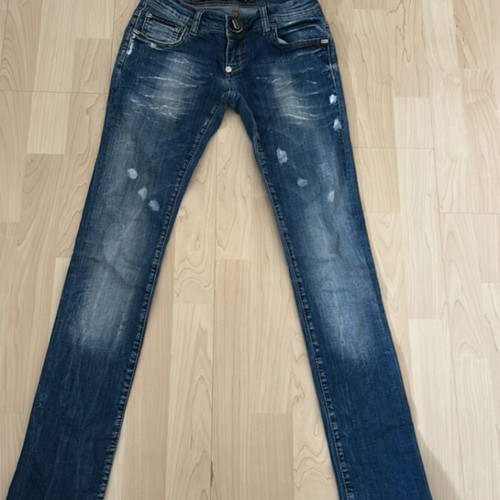 Philipp Plein Indian Cowboy Bootcut Jeans, size S