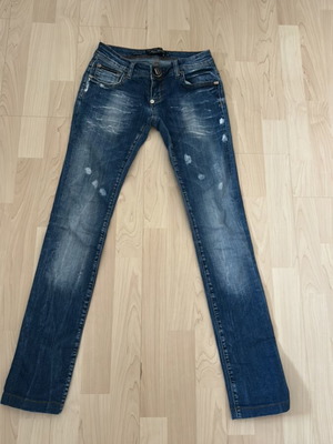 Philipp Plein Indian Cowboy Bootcut Jeans, size S