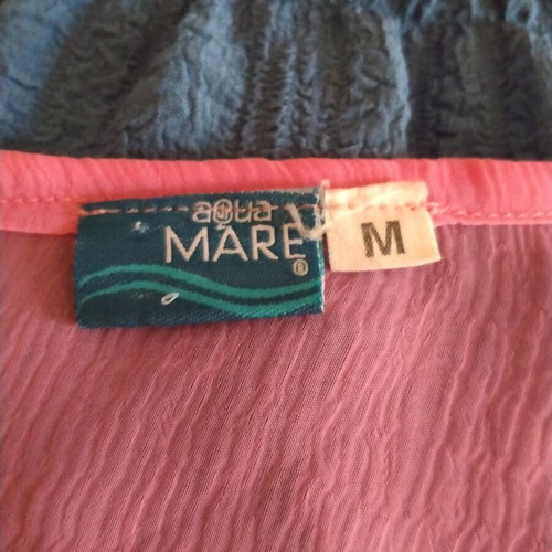 Aqua Mare pink tunic size M new with embroidery