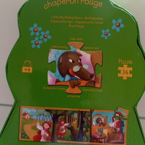 Puzzle floor 36 pieces like new for ages 4+