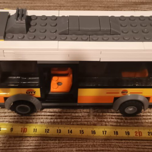 City Bus building blocks set like new, complete