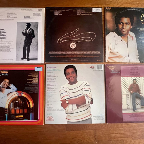 Charley Pride vinyl record collection used, pack of 14, country