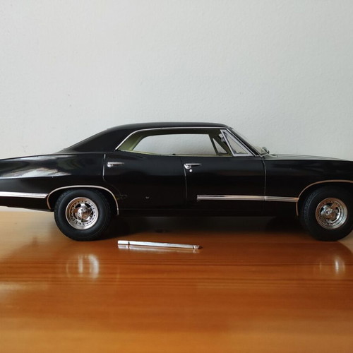 Supernatural 1967 Chevrolet Impala Sport Sedan diecast 1:18 scale model by Greenlight