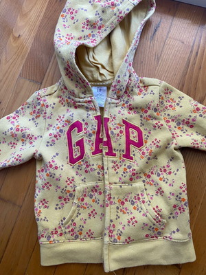 Gap jacket with light lining for 2-year-old