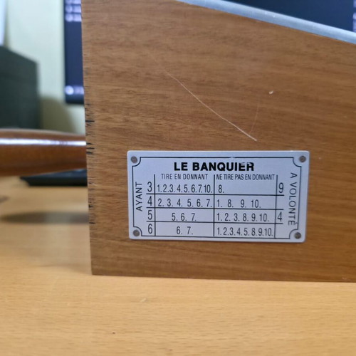 Dal Negro wooden saboteur used, Le Banquier