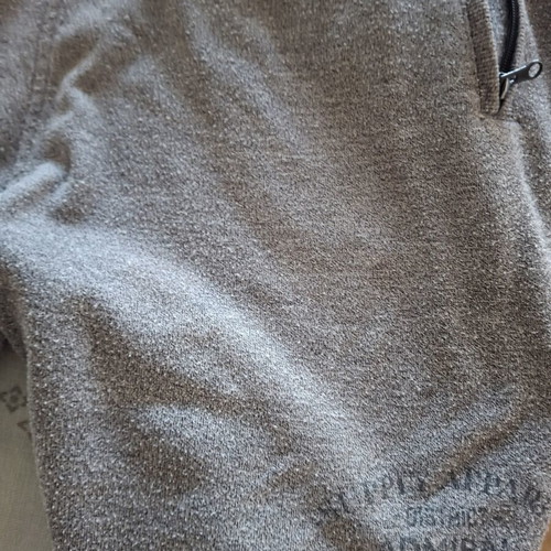 Admiral men's sports shorts used, grey melange with zipper pockets