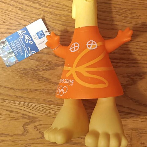 Athena Collectible Figure New, Official Athens 2004 Olympic Mascot