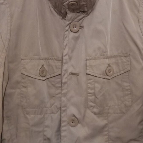 Jacket beige windproof blazer size M like new