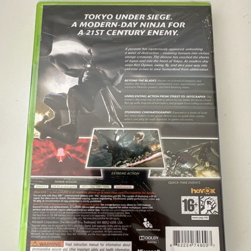 Xbox 360 Ninja Blade Promo sealed
