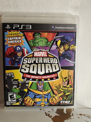 Marvel Super Hero Squad The Infinity Gauntlet PS3 game