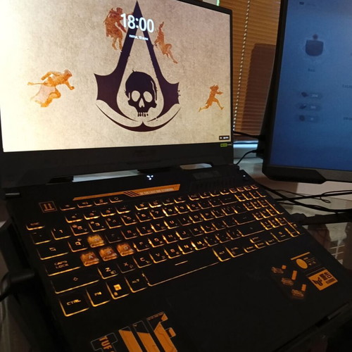 Asus TUF A15 лапτοπ σαν καινούργιο, 16GB DDR5, AMD Ryzen 7, RTX 4050