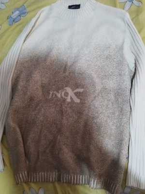 Inox knitwear winter sweater white size M like new