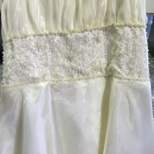 Flower girl dress new with back elasticity