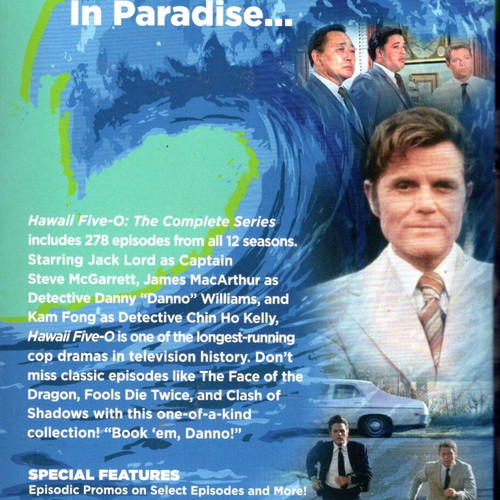 Hawaii 5-0 DVD box set like new, complete series