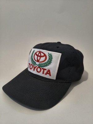 Toyota men's cap like new, black and red