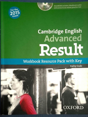 Cambridge English Advanced Result Workbook Resource Pack with Key and MultiROM new