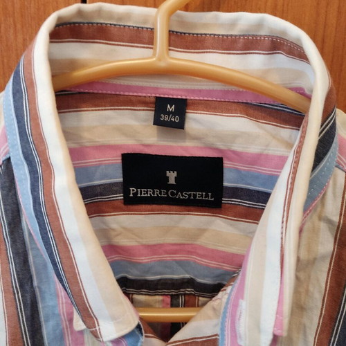 Pierre Castell men's shirt M new cotton