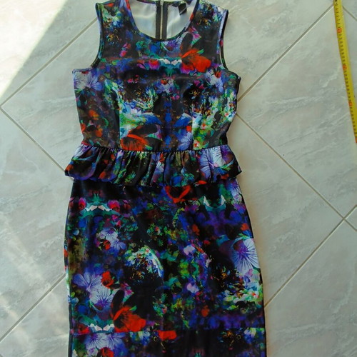 H&M summer dress medium multicolor like new