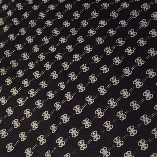 Guess blouse new with subtle shiny stones, size M or L, black