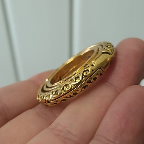 Harry Potter Astronomy Ring new, gold color, inspired by books