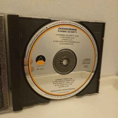 Jackson Browne Running On Empty CD used, rock