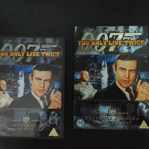 James Bond 13 DVD 2 Disc Edition Collection used, Greek subtitles