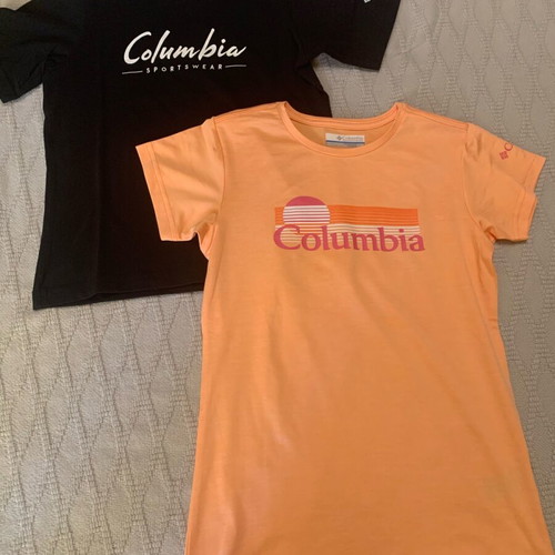 Columbia kids shorts and t-shirts set new, 7 pieces for ages 7-8