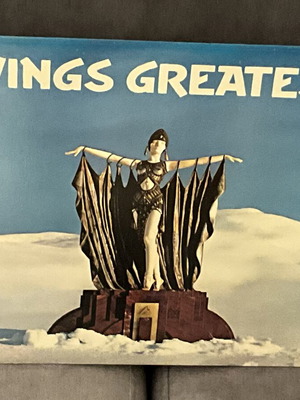 Wings Greatest LP vinyl used, rock genre
