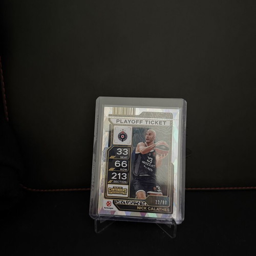 Nick Calathes Playoff Ticket EuroLeague Contenders 2025/26 like new