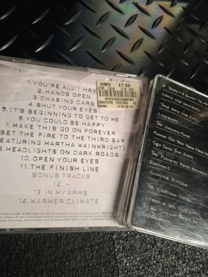 Snow Patrol πακέτο 6 μεταχειρισμένων άλμπουμ με ειδικές εκδόσεις