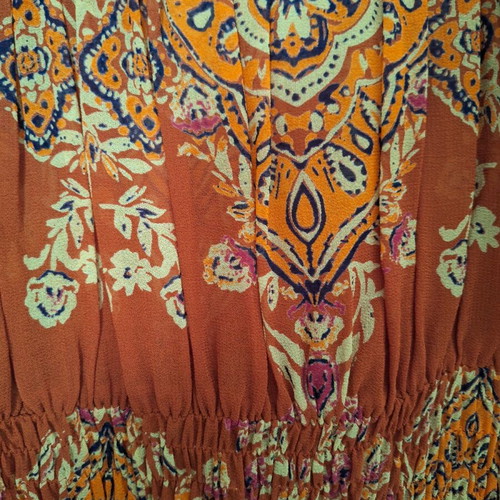 Toi & Moi colorful short-sleeve top like new