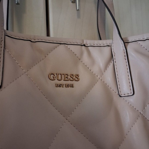 Guess nude pink large shoulder bag used