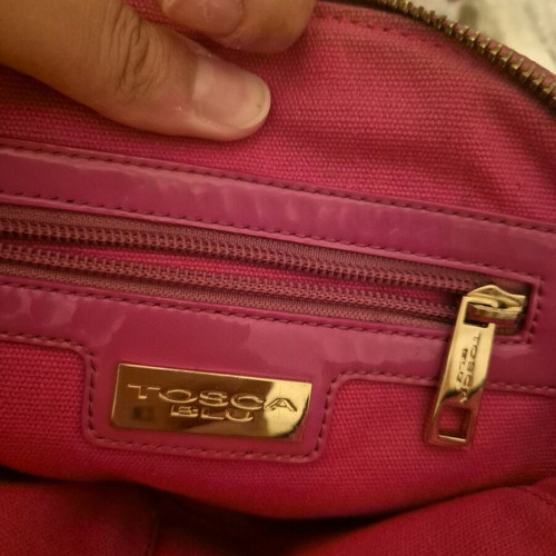 Tosca blu handbag magenta like new