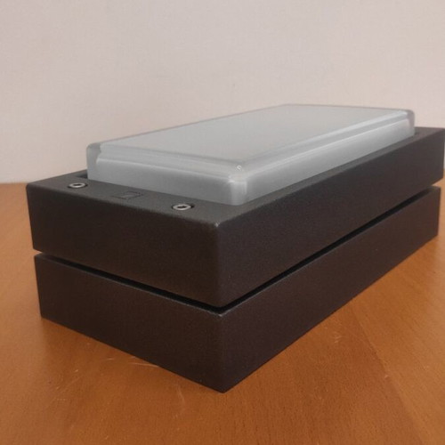 Outdoor wall light new, anthracite color with glass