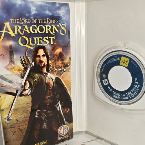 The Lord of the Rings Aragorn's Quest PSP game used