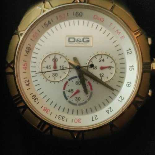 D&G wristwatch used Dolce Gabanna