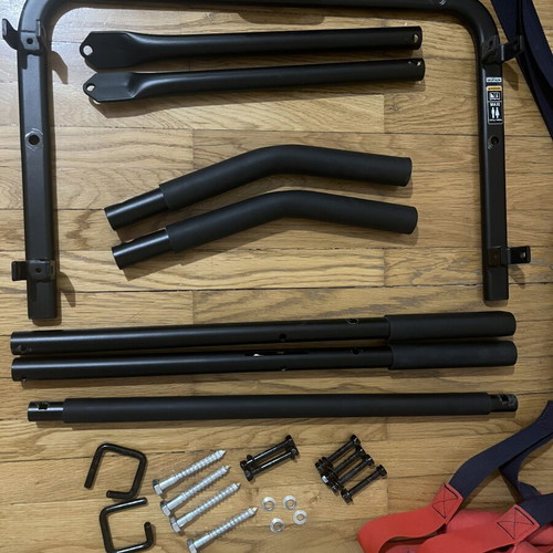 Corength Gym Set like new with Wall Pull-Up Bar and Suspension Straps