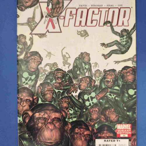 X-Factor Vol 3 Issue 35 B Variant Cover used