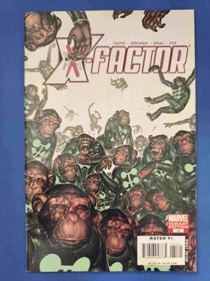 X-Factor Vol 3 Issue 35 B Variant Cover used