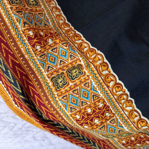 African fabric large size new 117×355 cm