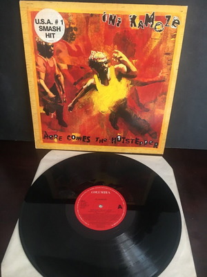 Ini Kamoze Here Comes The Hotstepper vinyl used