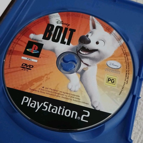 PS2 Disney Bolt game like new