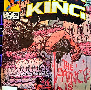 #20  Conan the King ''The Prince is Dead''  Marvel Comics Κοναν ο βαρβαρος