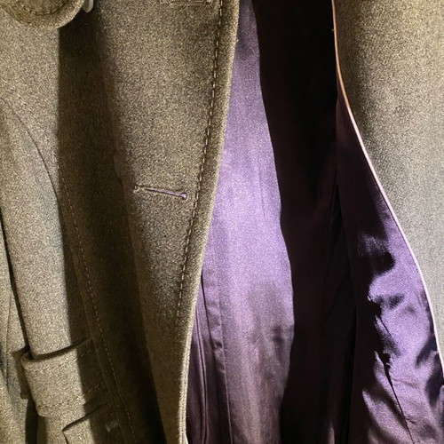 Pull&Bear coat 60% wool 40% viscose like new, gray