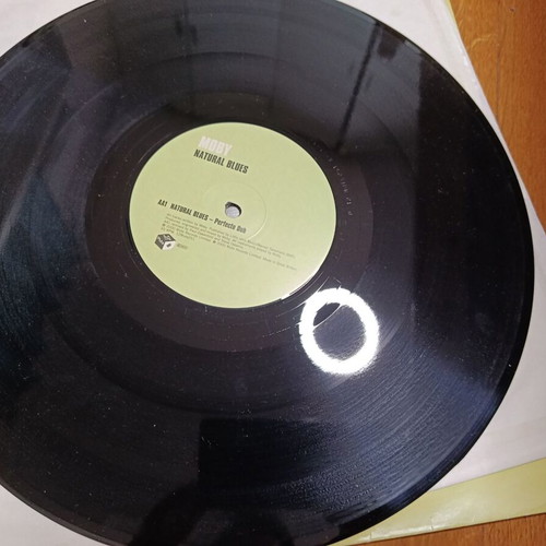 Moby Natural Blues LP like new, signed electronic