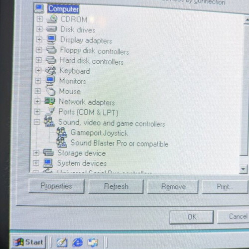 Sound Blaster Pro 2.0 CT1600 used 16-bit ISA sound card for DOS