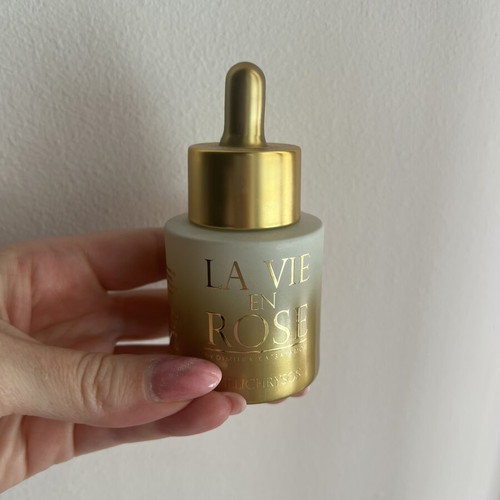 Face oil with elichrysos La Vie En Rose new