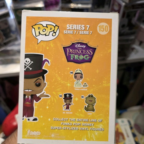 Funko Pop Dr. Facilier like new, rare