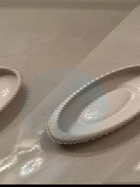 Milk glass πιατάκι